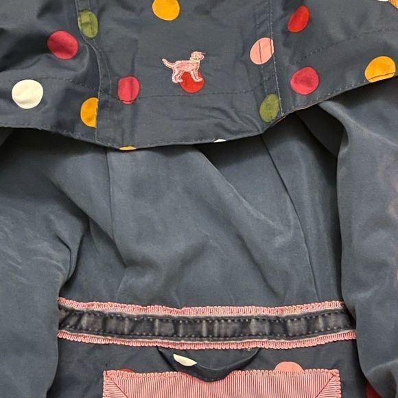 Joules Polka Dot Rainy Day Slicker Size 11-12 years - Picture 8 of 14